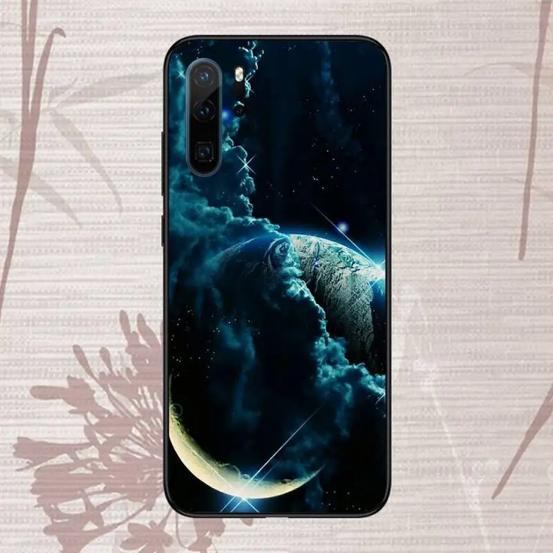 

Space Solar System Planets Phone Case For Huawei P20 P30 P40 lite Pro P Smart 2019 Mate 10 20 Lite Pro Nova 5t