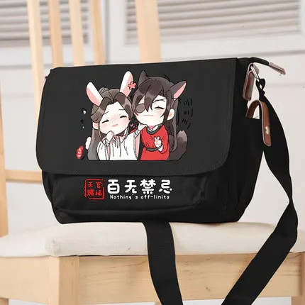 

Anime Tian Guan Ci Fu Crossbody Canvas Bags School Bag Unisex Messenger Bag Fashion Shoulder Bag
