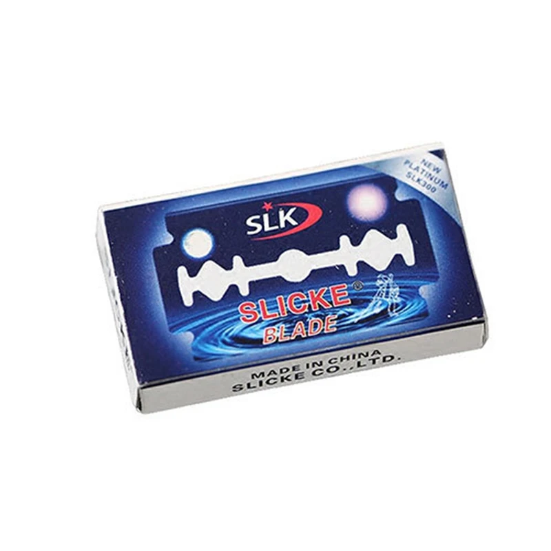 Бритвенные Лезвия для мужчин 100 шт. безопасные бритвы с двойными краями лезвия из