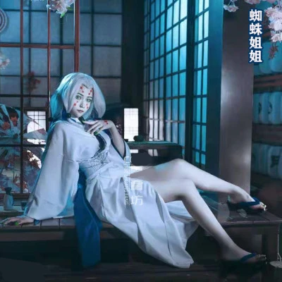 Аниме Демон убийца: Kimetsu без Yaiba паук сестра Rui кимоно Прохладный Винтаж Для женщин