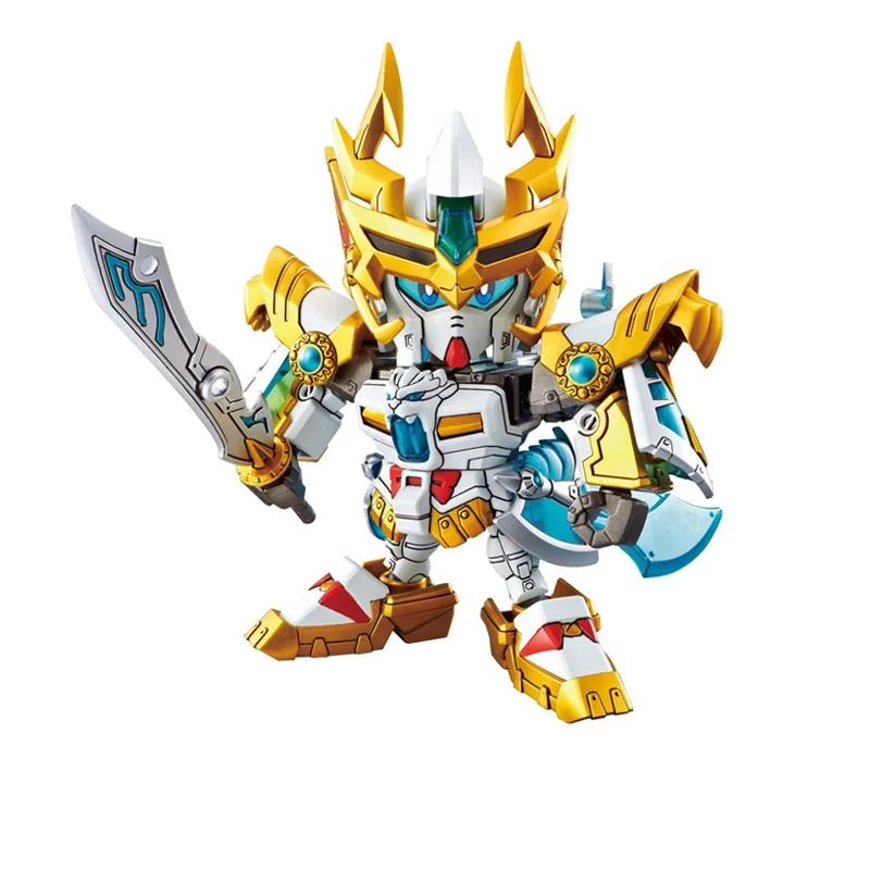 

Jingle Three Kingdoms Assembly Toys Generation BB Warrior Model SD Dare Zhao Yunda Liu Bei Cao Cao Full Set of 40 Models