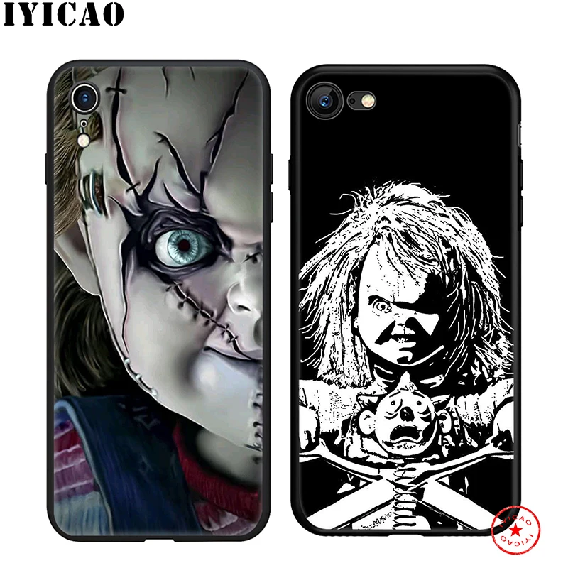 IYICAO Charles Lee Ray кукла Чаки мягкий чехол для телефона iPhone 11 Pro XR X XS Max 6 6S 7 8 Plus 5 5S SE