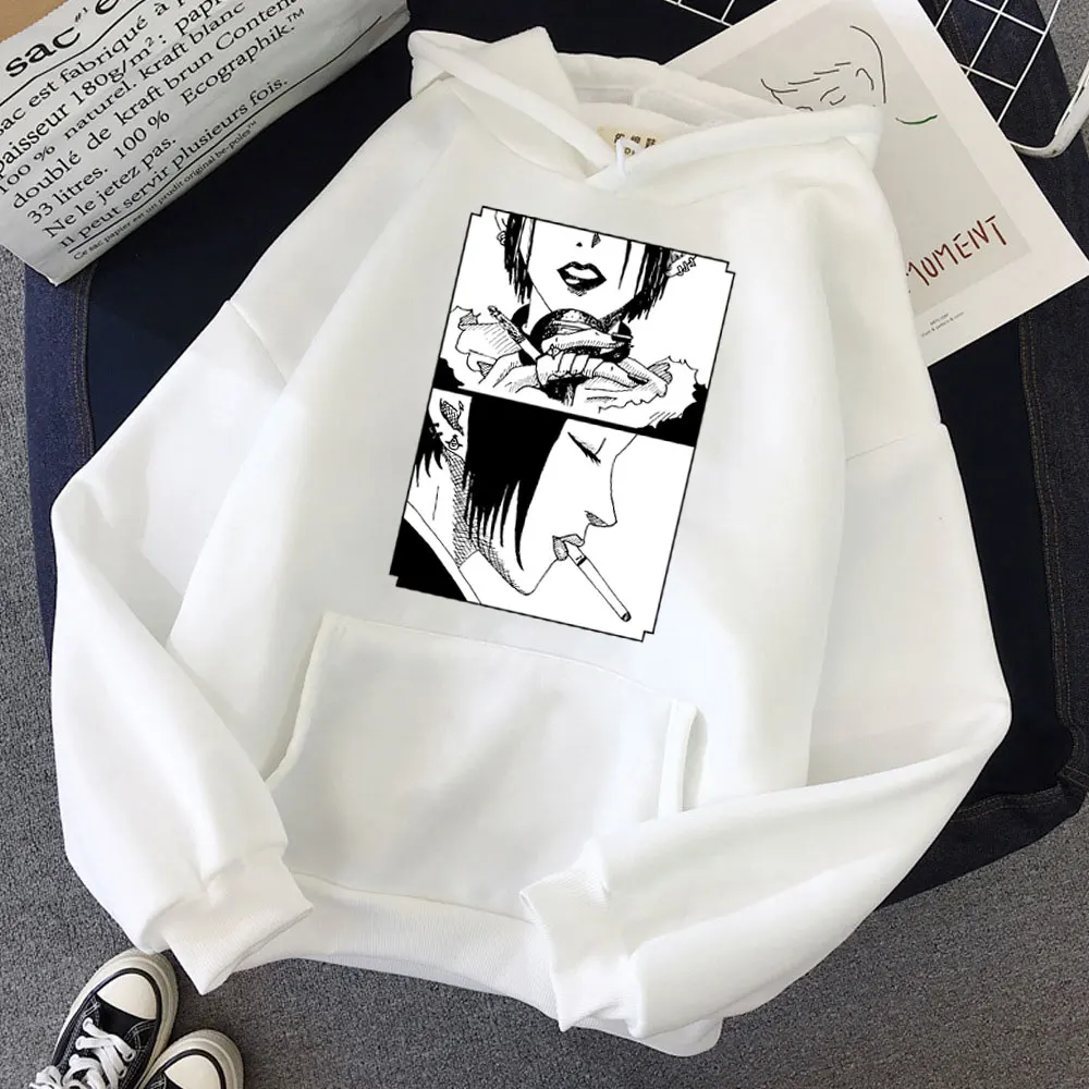 

Trendy women Nana Manga hoodie Sleeved Harajuku Streetwear pullover Ren Honjo Printed sweatshirt Spring coat hoodie women
