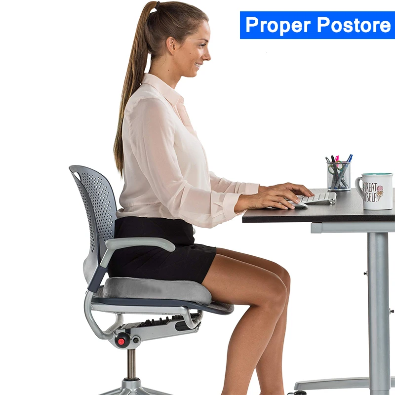 Дорожная дышащая подушка для сиденья копчик ортопедическое кресло из пены с