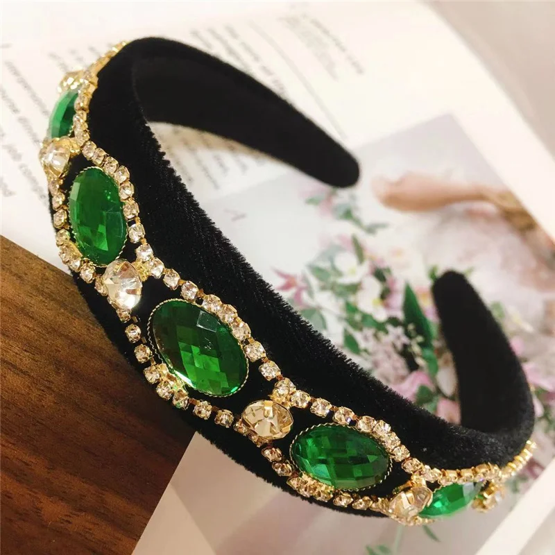 Повязка на голову в стиле барокко 2 цвета |