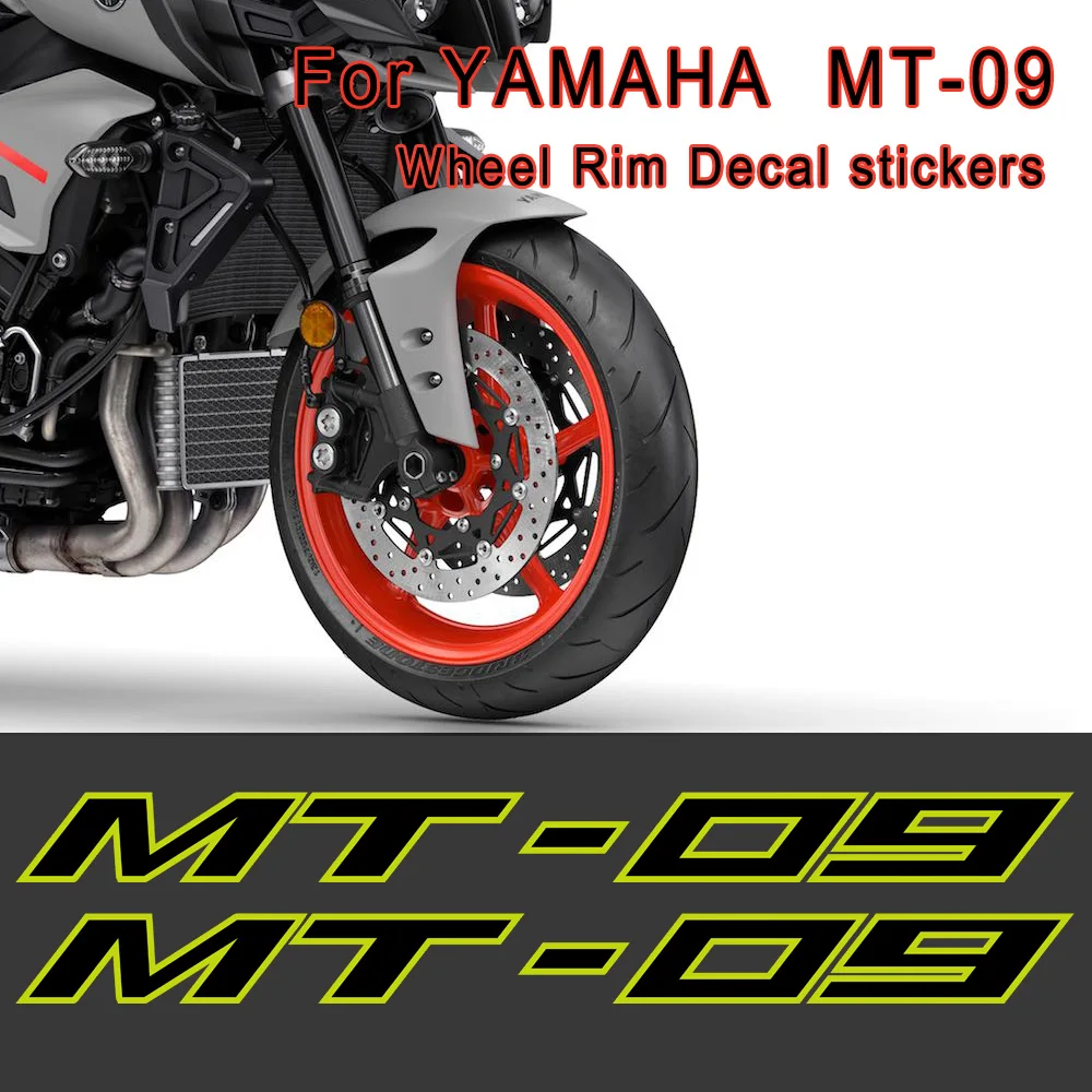 MT 09 наклейка на мотоцикл наклейка полосы обода колеса для YAMAHA MT-09 MT09 MT 09 шлем Танк корпус оболочка печать пленка