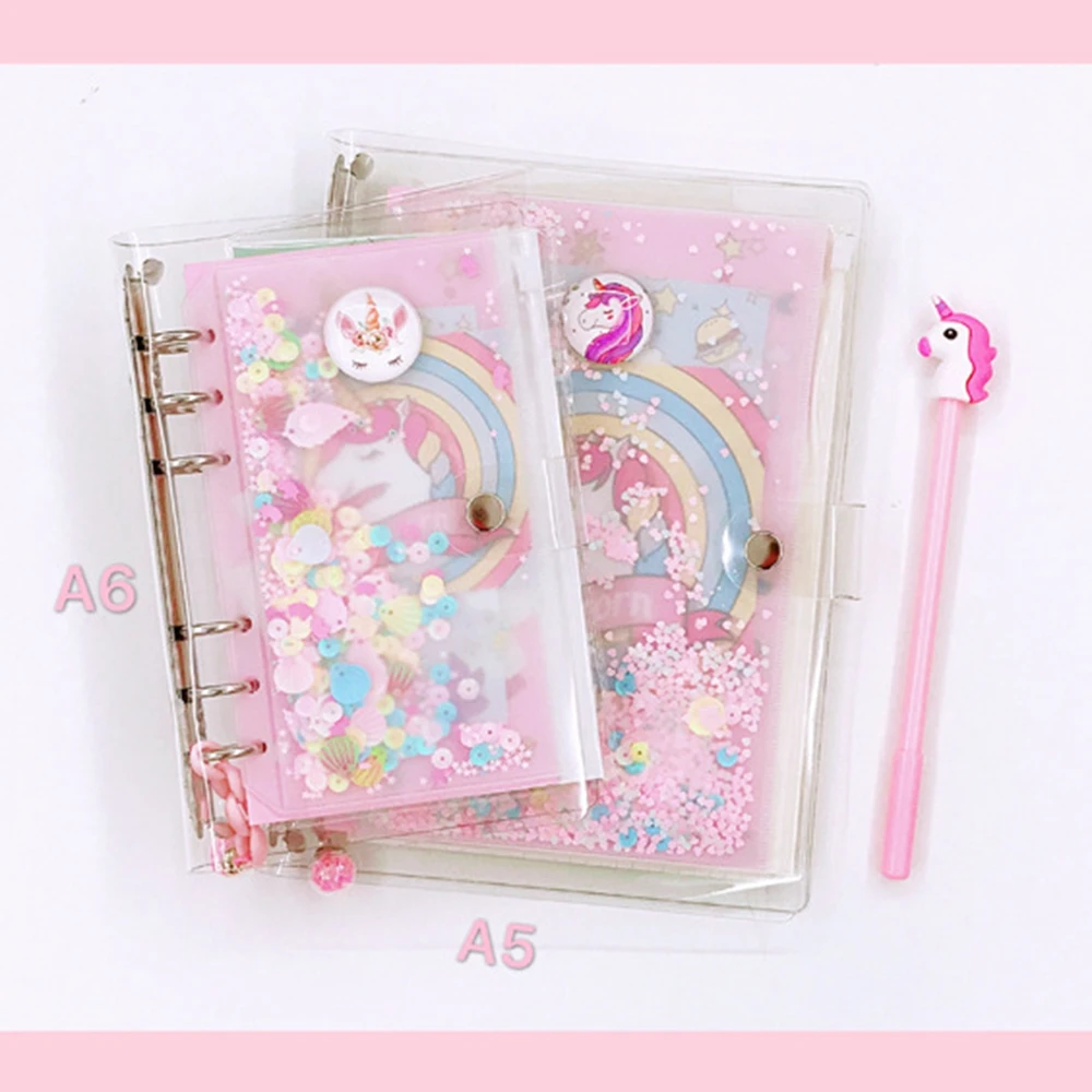 Новинка 2020 еженедельник A6 с единорогом блокнот на спирали ручная книга кавайные