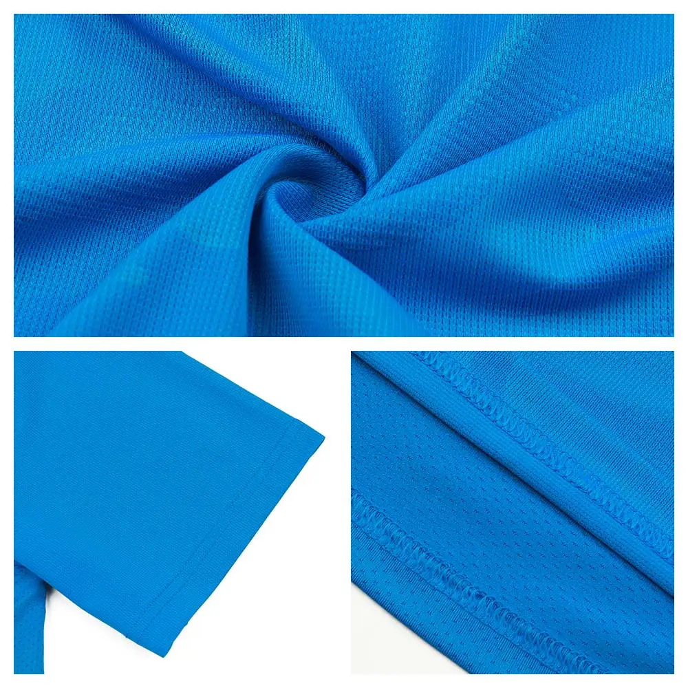 Men's Quick Dry Running T Shirt Short Sleeve Tops Breathable Polyester T Shirt For Men Fitness Camping Hiking Cycling T-Shirts