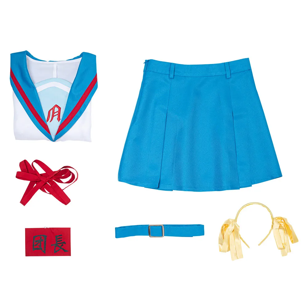 The melancholy of Haruhi Suzumiya Cosplay Costume Dress For Girls |