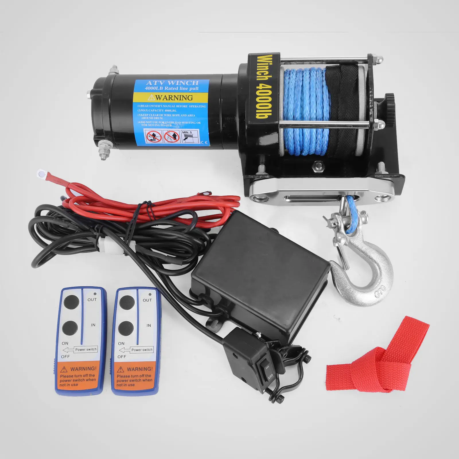 CE Электрическая Лебедка 1815 фунтов (кг) 12 в беспроводной дистанционный