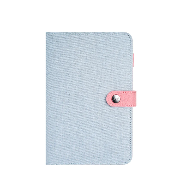 Блокнот из хлопчатобумажной ткани A5 чистый цветной блокнот для школы офиса