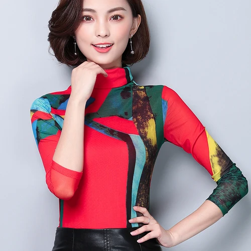 2019 осень зима новый тренд Мода Романтический изысканный напечатанный эластичный