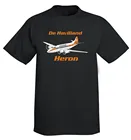 Новинка 2020, Мужская модная футболка с принтом, Мужская футболка для Havilland Dh-114 Heron с самолетом, футболка на заказ