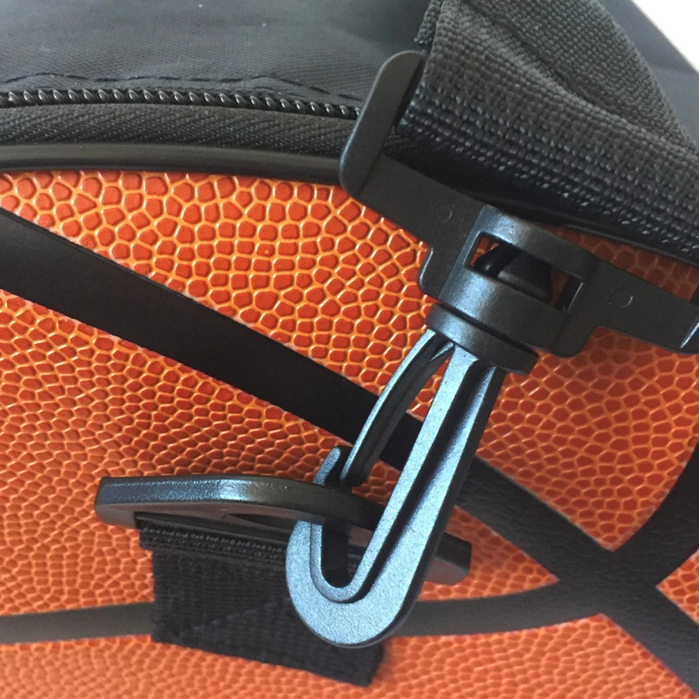 

Sports Soccer Single Shoulder Fitness Basketball Bag Outdoor Exercise PU Leather Double Zipper Volleyball Detachable Strap