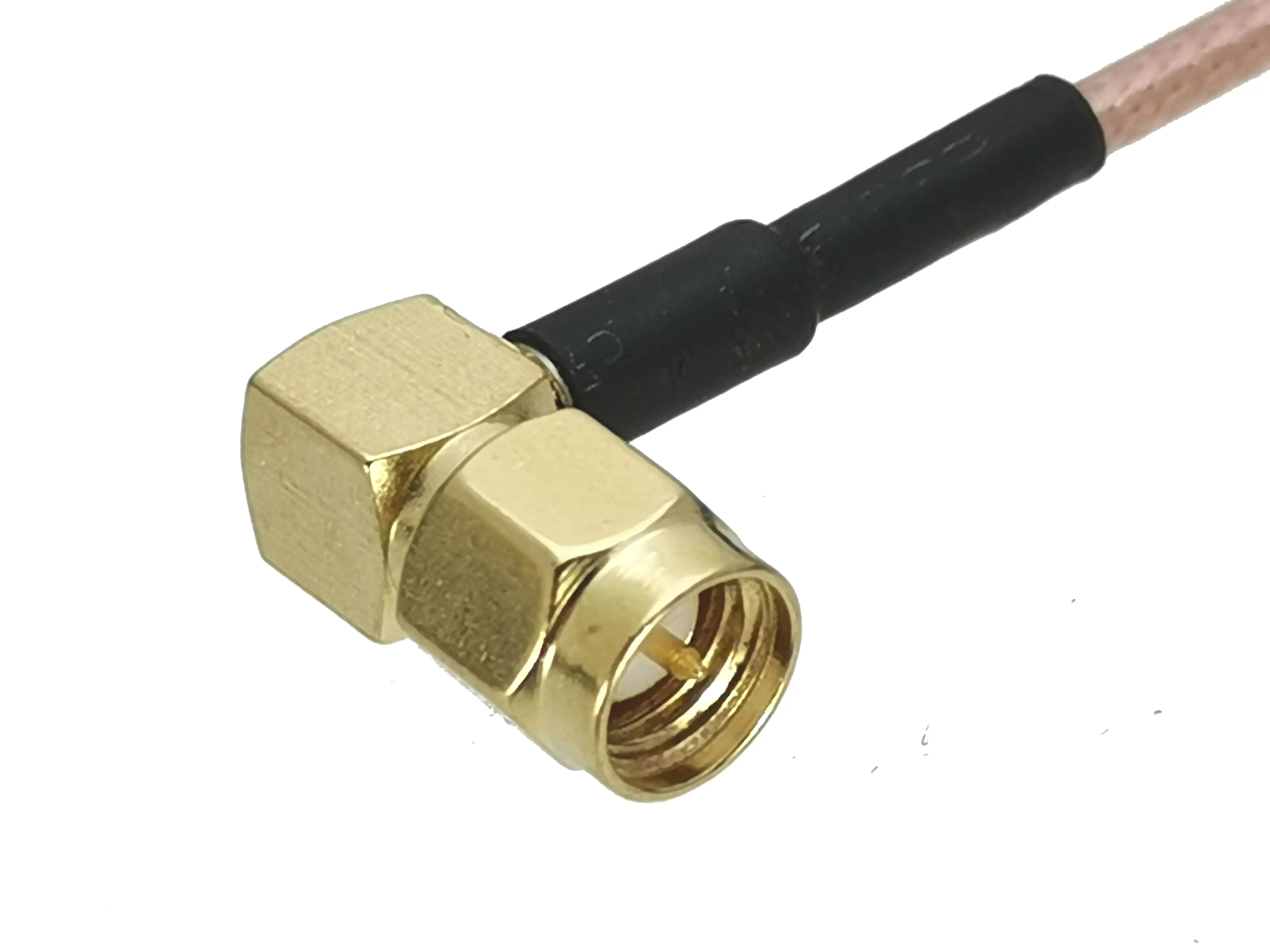 1Pcs RG316 SMA Female Jack Bulkhead to Male plug Right angle Connector RF Coaxial Pigtail Cable For Radio Antenna 4inch~10M |