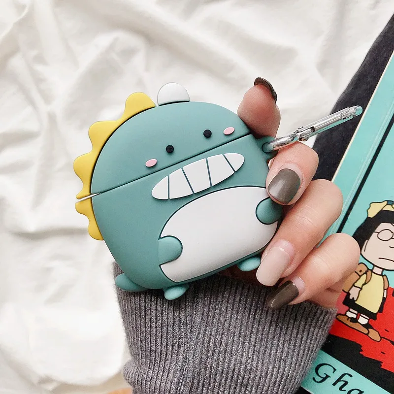 

For Lenovo LP1 Case Cute Protection Cartoon Funny Silicone Bluetooth Wireless Earphones Cover for Lenovo LP 1 Cover