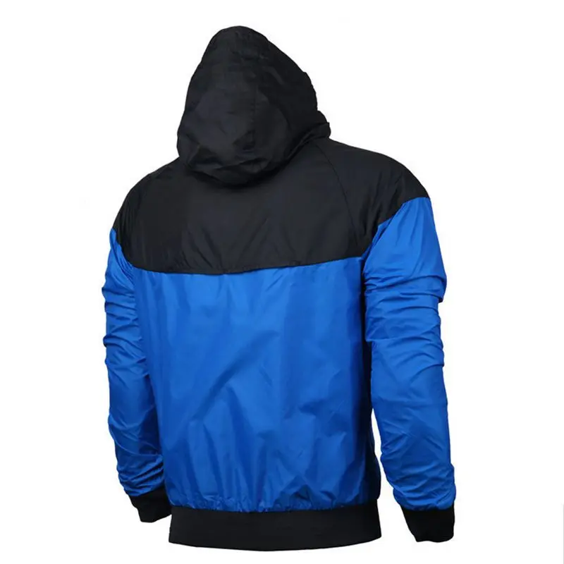 

Ultrathin windrunner Men Women sportswear waterproof fabric Men sports jacket Fashion zipper hoodie plus size 3XL