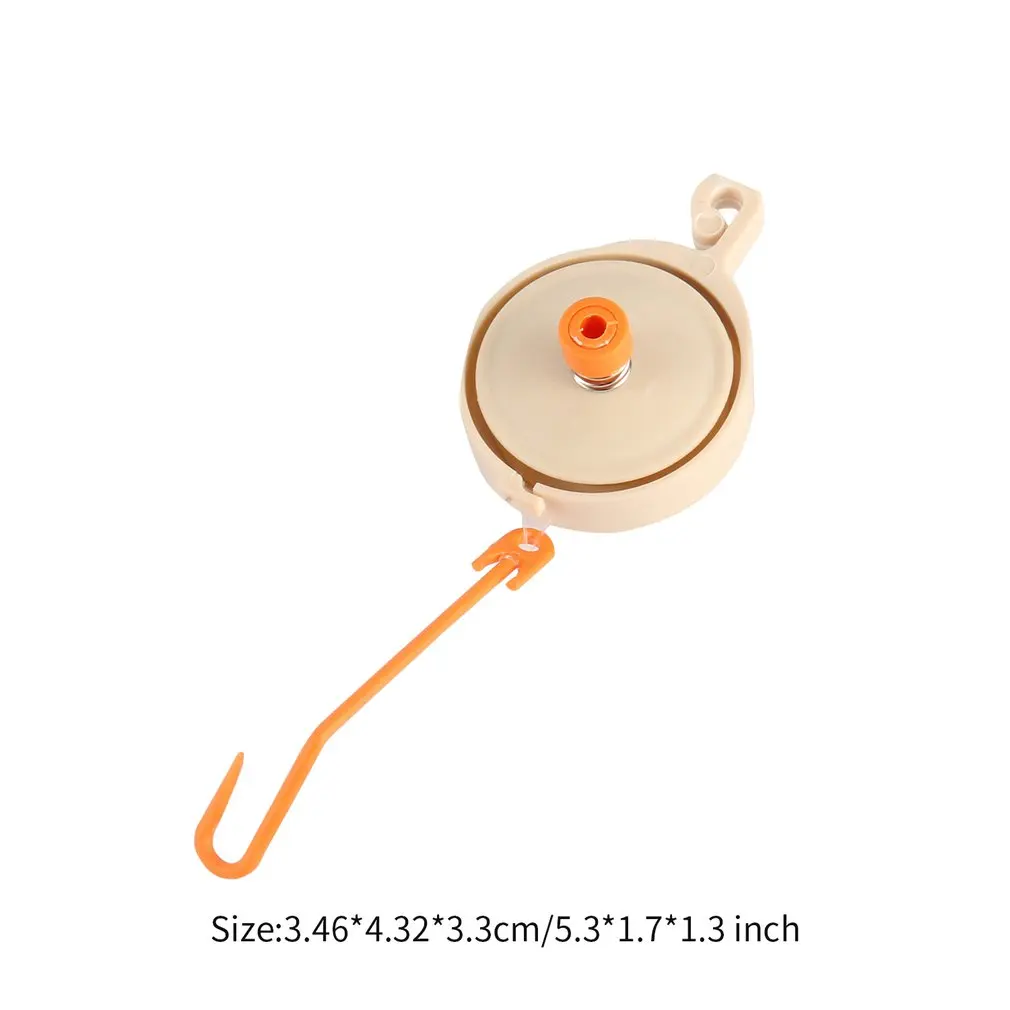 

10pcs Smart Retractable Plant Yoyo with Stopper Hydroponics Grow Support Hanger Hydroponic for Home Garden Plants Grow Drop ship