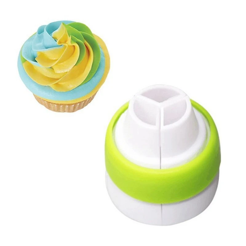 Инструмент для выпечки 3 отверстие цвета кондитерский мешок крема сумка converterPiping