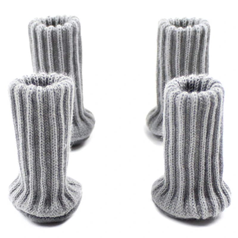 

Мебельный коврик, Высокоэластичный защитный мат для пола, нескользящий, для ножек стула, вязаный мебельный коврик, 24 шт.