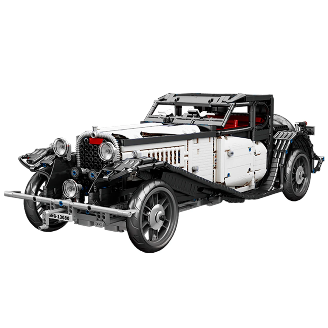 

3564Pcs DIY Assembly Toy Technical RC Static T50 Bubble Vehicle Car Small Particles Building Blocks Set Model Toy White