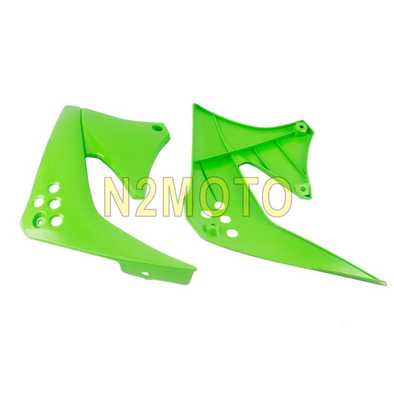 1 пара Левая Правая зеленая передняя сторона пластиковая крышка защита клобук