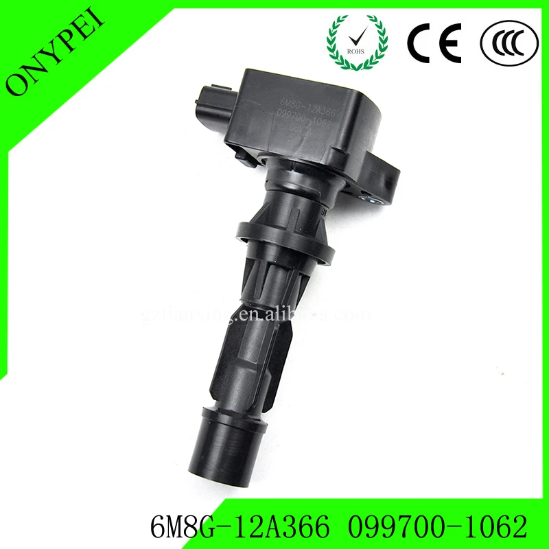 Катушка зажигания 6M8G-12A366 099700-1062 для Mazda 3 6 детской модели Ford Escape L3G218100B9U 1788350 50223 UF540