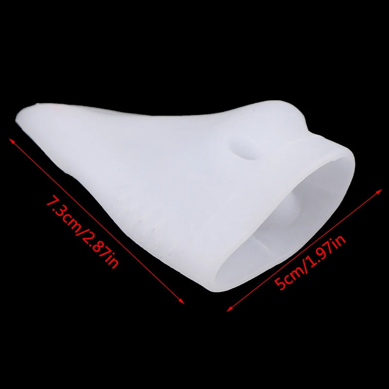 

1 Pair Soft Silicone Gel Toe Separator Straightener Thumb Crooked Toe Separator High Quality Foot Care Tool