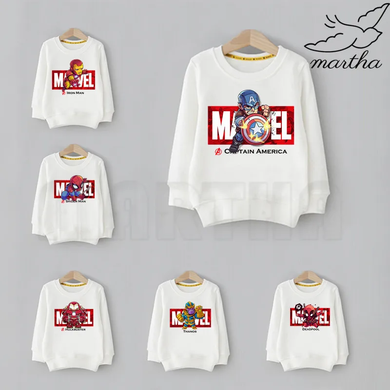 Детские толстовки с капюшоном забавным принтом Мстители Marvel Железный человек