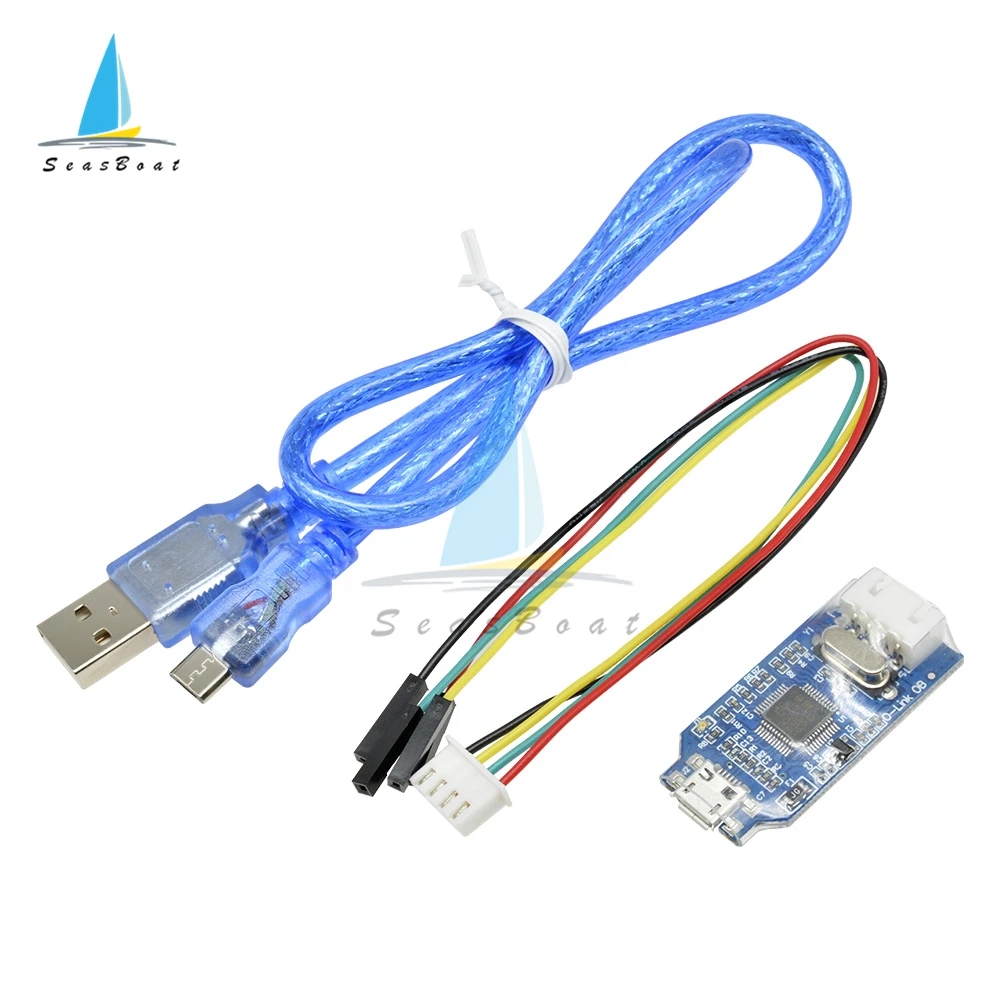 

OB ARM Emulator Debugger Programmer Downloader Replace V8 SWD M74 for Arduino for J-Link with Micro USB Cable Jumper Wire