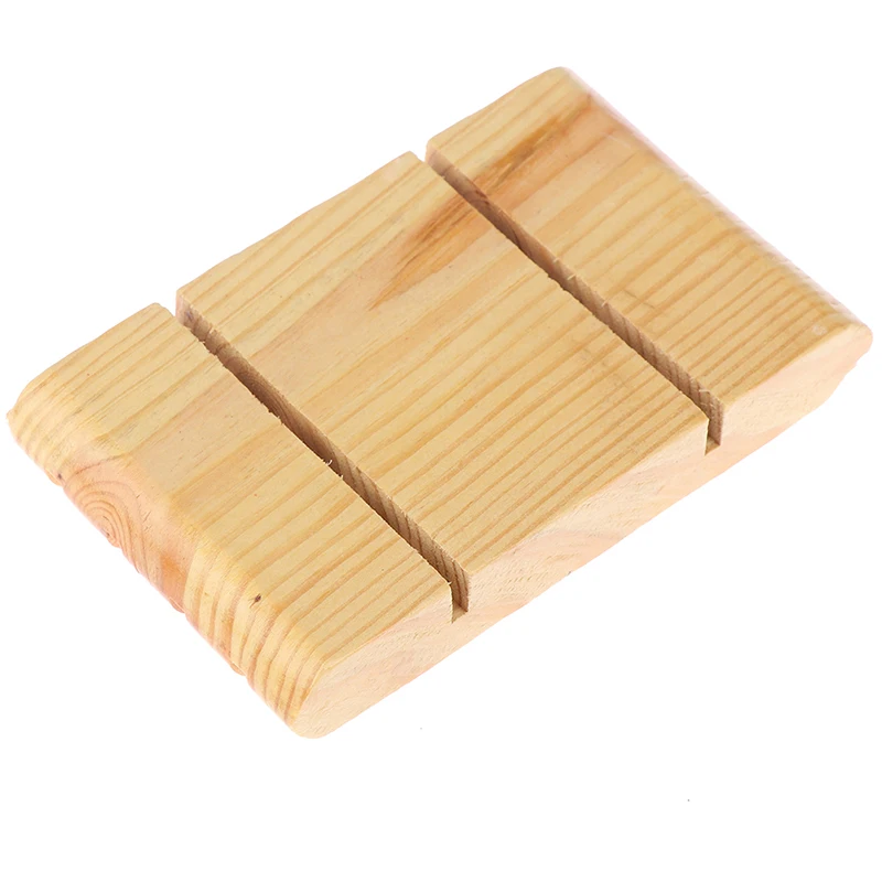 Портативные мыльницы креативные бамбуковые ручные дренаж для мыла коробка