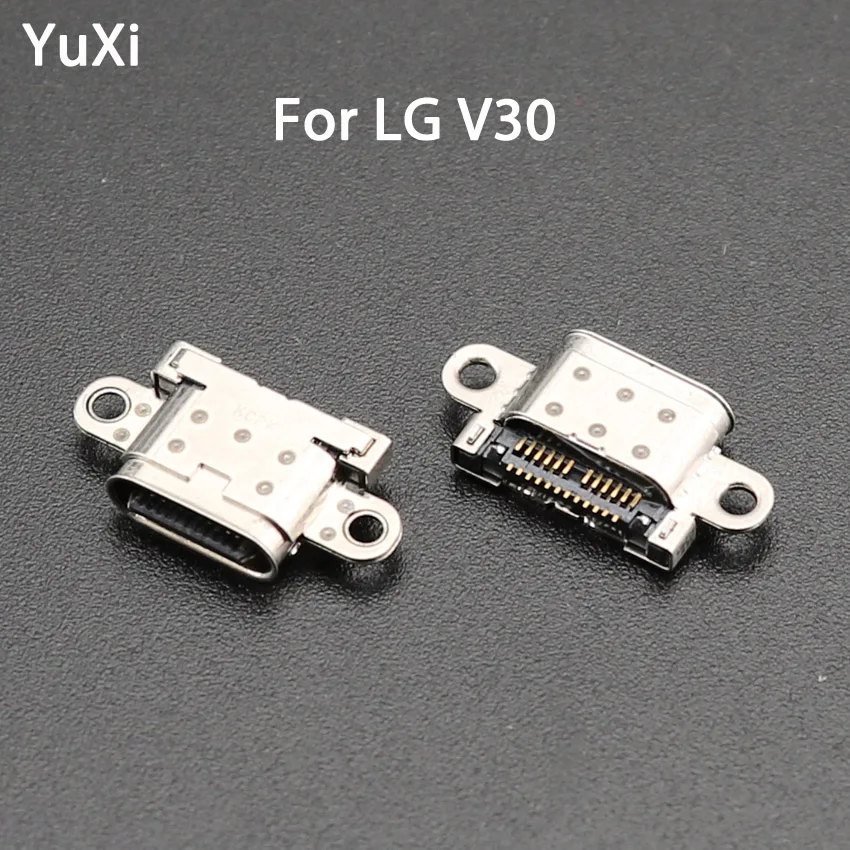 

Новый зарядный порт YuXi 2 шт. для LG V30 H930 H933, USB-коннектор, зарядная док-станция, запасные части