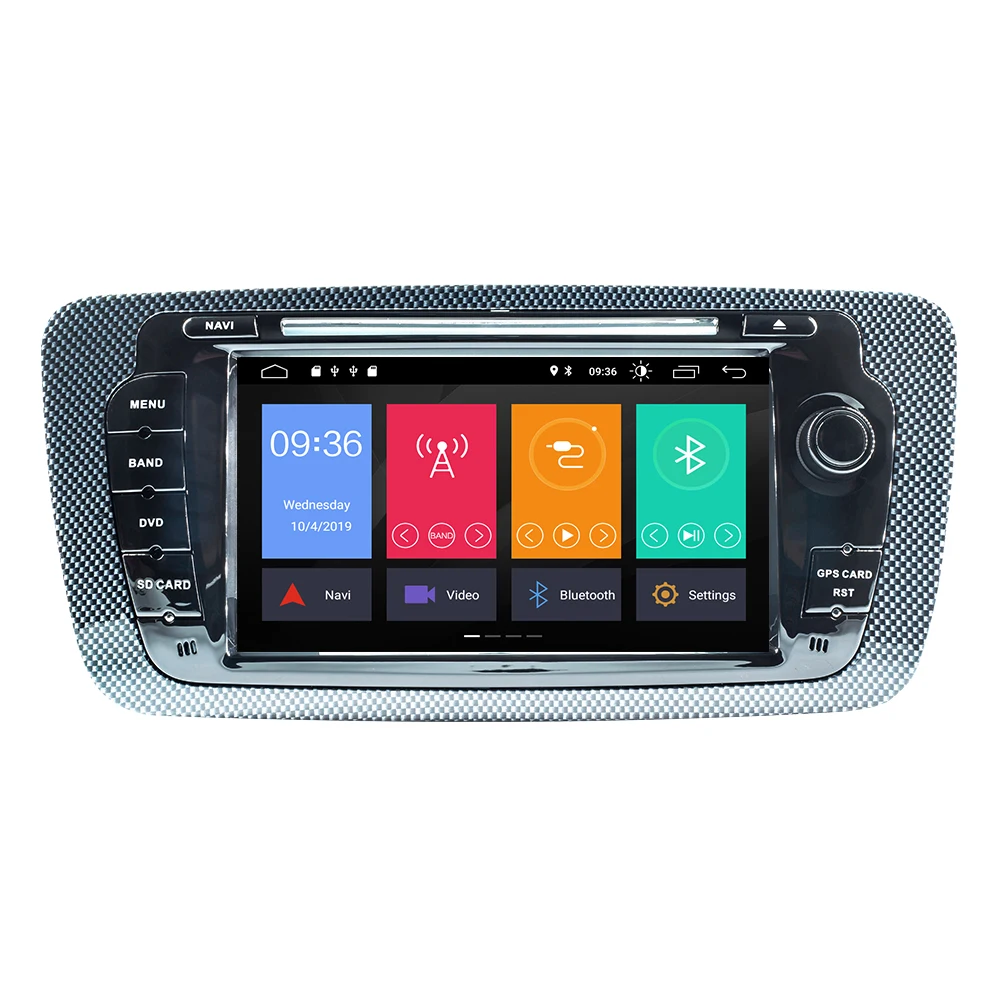IPS DSP 4GB 64G 2 Din Android 10 Car Radio DVD Player For Seat Ibiza 6J MK4 SportCoupe Ecomotive Cupra Multimedia GPS Naviagtion |
