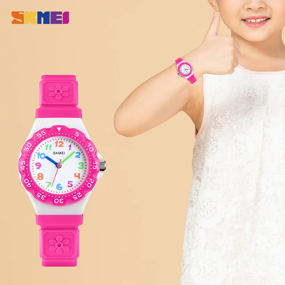 SKMEI 1483 Top Brand Kids Wristwatch Fashion Sport Clock Waterproof Quartz Children Watches For Boys Girls reloj deportivo Clock