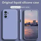 Жидкий силиконовый чехол для Xiaomi Redmi Note 10 Pro Max 7 8 9 Pro 7S 8T 9T 9S, Мягкий защитный чехол из ТПУ для Redmi 9A 9i 9C 8A Pro