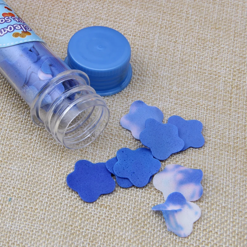 

Portable Cute Scented Soap Bath Washing Flakes Tube Soap Petals For Travel Soaps