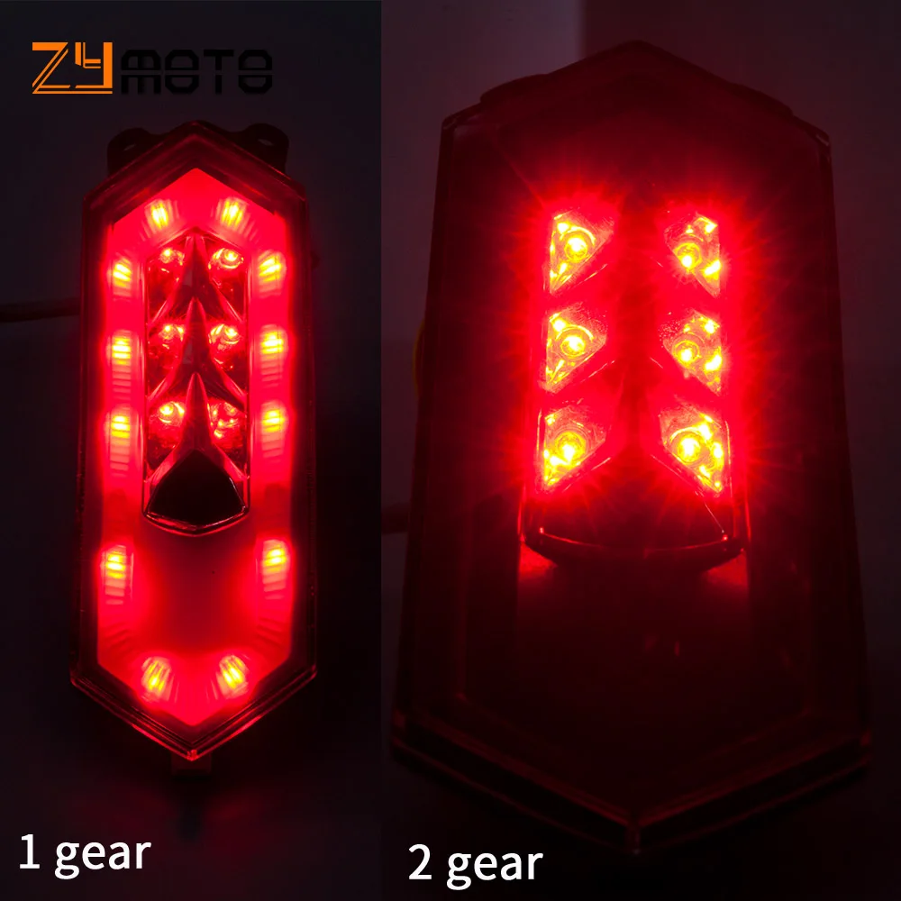 For YAMAHA YZF R1 R1M R1S 2015 - 2020 YZF R6 2017 - 2020 Motorcycle Rear Tail Light Brake Turn Signal Integrated LED Tailligh