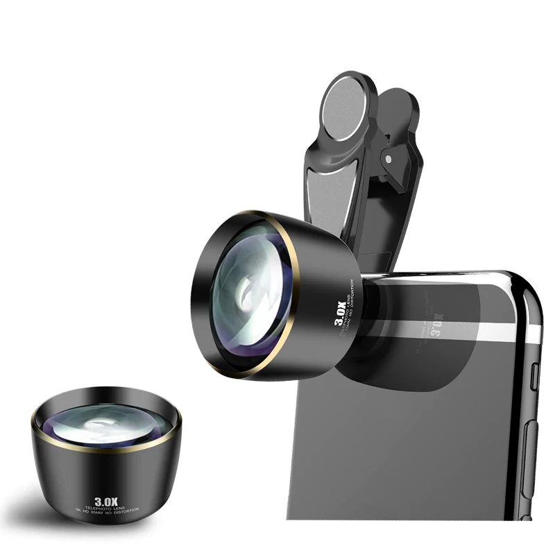Объективы для телескопа 5K HD 85 мм без искажений x iPhone Huawei большинства смартфонов на