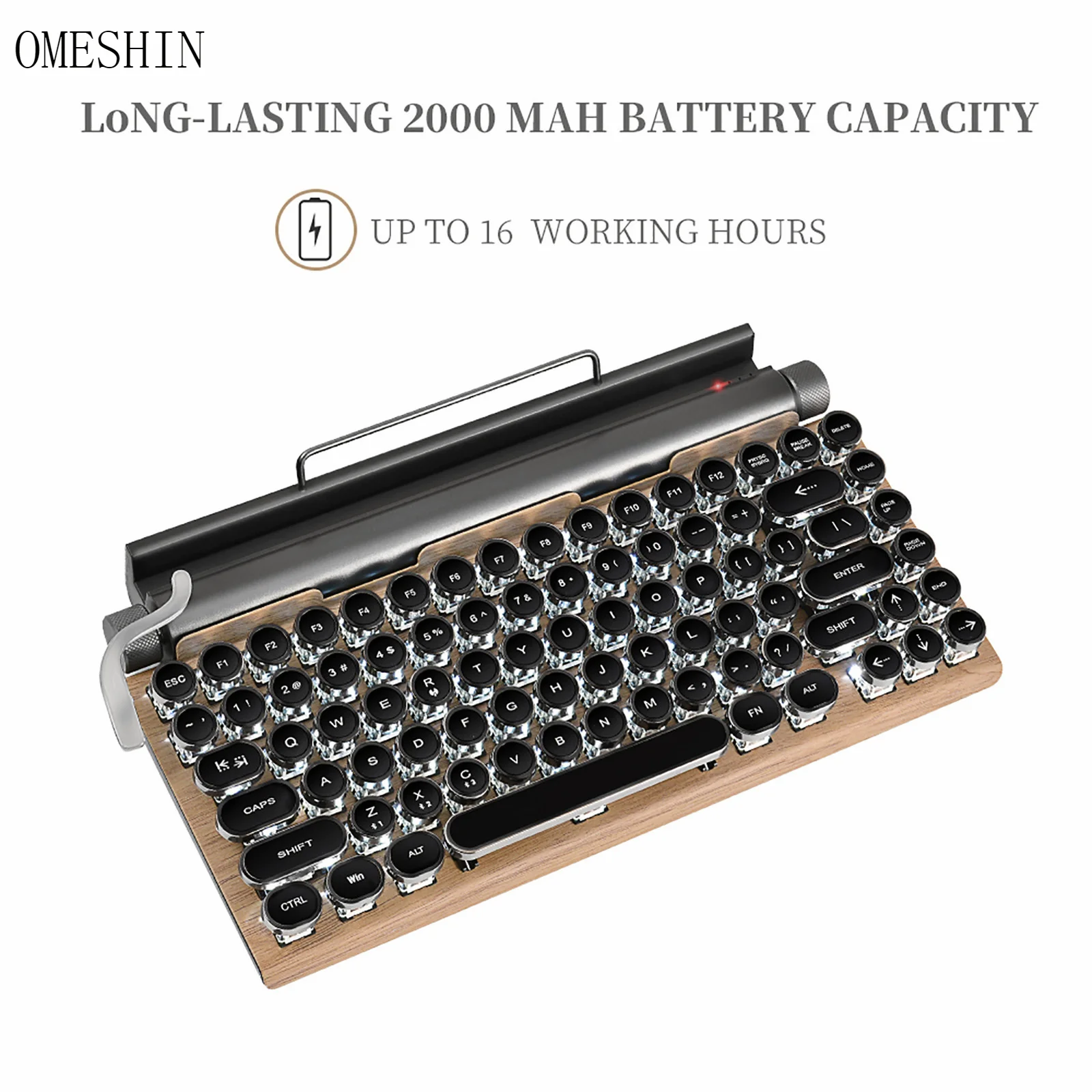 Mechanical Keyboard Dot Retro Typewriter Gaming Wireless Bluetooth | Компьютеры и офис