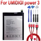 Аккумулятор 6150 мАч для UMI UMIDIGI Power 3, Аккумуляторы Bateria + USB-кабель + набор инструментов
