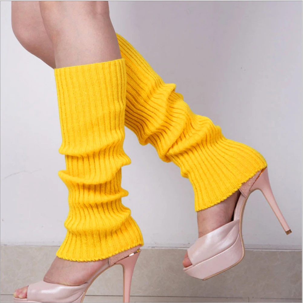 Гетры женские вязаные однотонные зимние теплые | Женская одежда