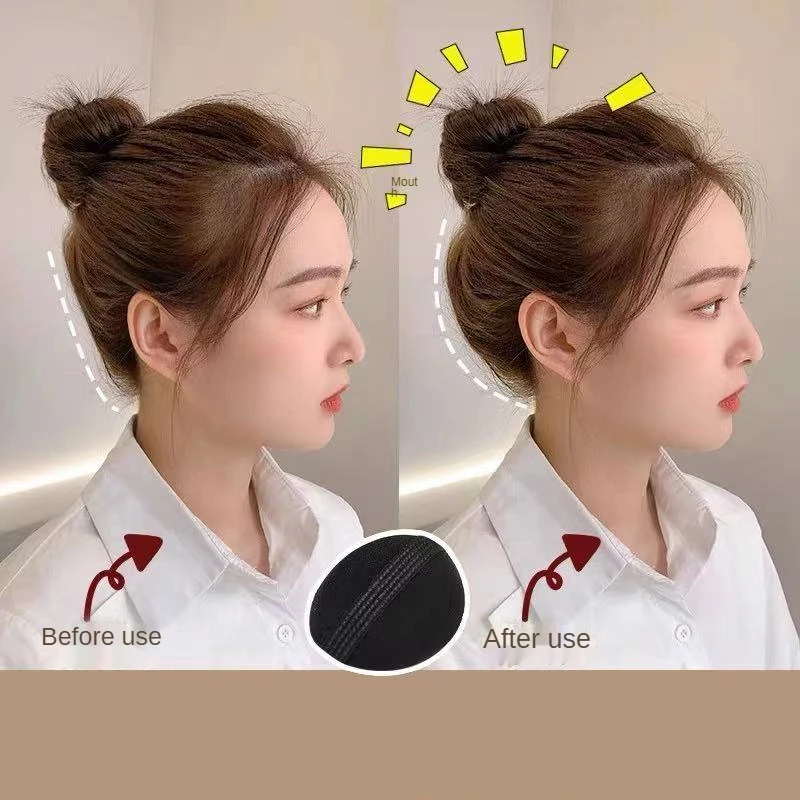 Подушечка Для Волос для увеличения объема зажим волос пушистое устройство