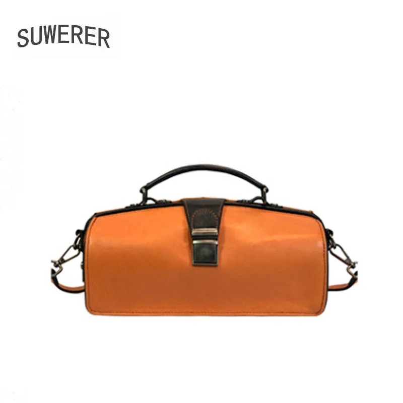 Женские сумки SUWERER из натуральной кожи роскошные дизайнерские дамские сумочки на