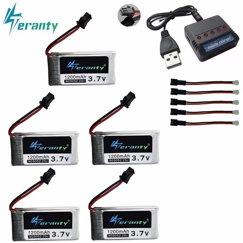 Аккумуляторная батарея SM Plug 3 7 в 1200 мАч для X5 X5C X5SW X5SC X5S 1 M18 H5P 903052 литий полимерный
