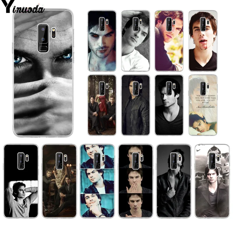 Yinuoda The Vampire Diaries Ian Somerhalder Design Phone Cover for Samsung S9 plus S10 S6 S6edge S10plus S7 S7edge S8 S8plus | Мобильные