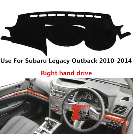 

Taijs Right Hand Drive Decoration Polyetser Fiber Car Dashboard Cover Dashmat for Subaru Legacy Outback 2010 2011 2012 2013 2014