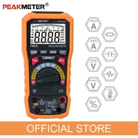 peakmeter pm8236 auto manual range professional digital multimeter tester with trms temperature capacitance frequency ncv test