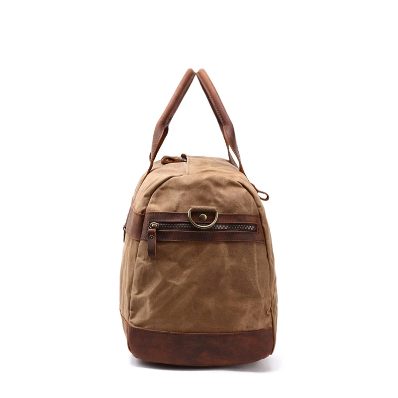 저렴한 원 숄더 휴대용 여행 가방 방수 및 내마모성 남녀 공용 대용량 더플 백 레트로 야외 스포츠 체육관 가방