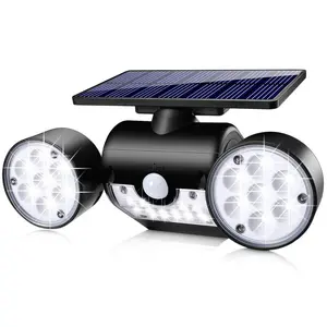 30 светодиодов вращающийся светильник с датчиком движения водонепроницаемый солнечный светильник движения s наружный Точечный светильник s безопасность ночной Светильник s настенный светильник