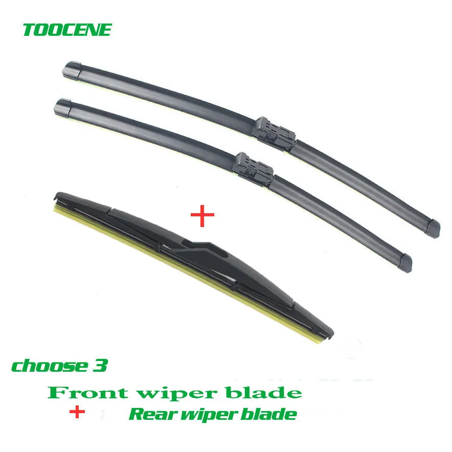 Front and rear wiper Передний и задний стеклоочиститель для Ford Focus(Estate) 2011- стеклоочиститель авто аксессуары 28+ 28+ 12J - Цвет: Front and rear wiper